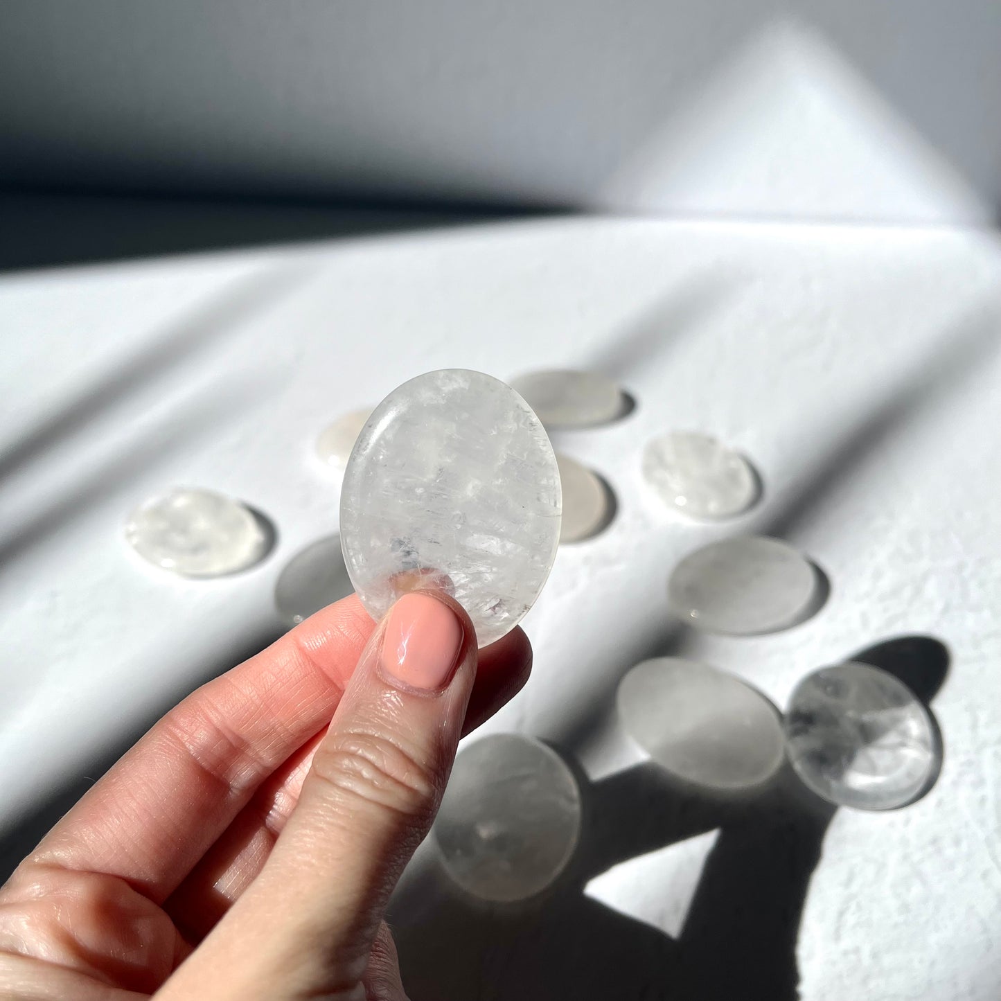 Worry Stone - Clear Quartz