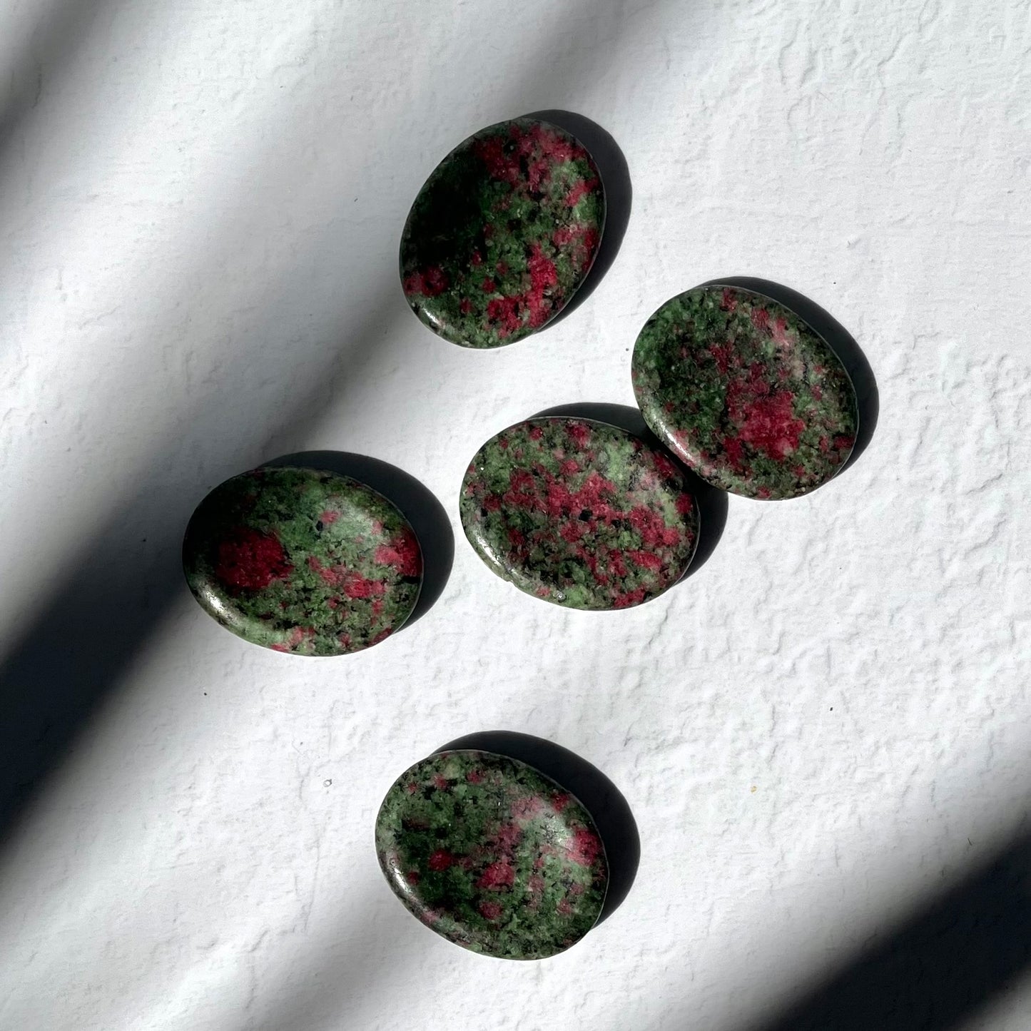 Worry Stone - Ruby Fuschite