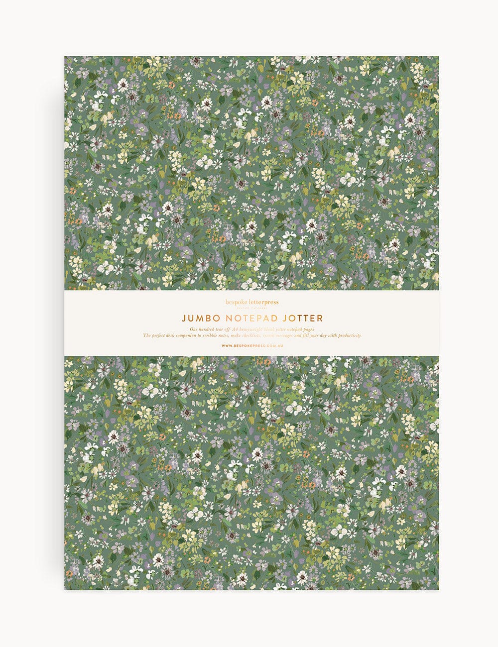 Summer Perennials Notepad Jumbo Jotter