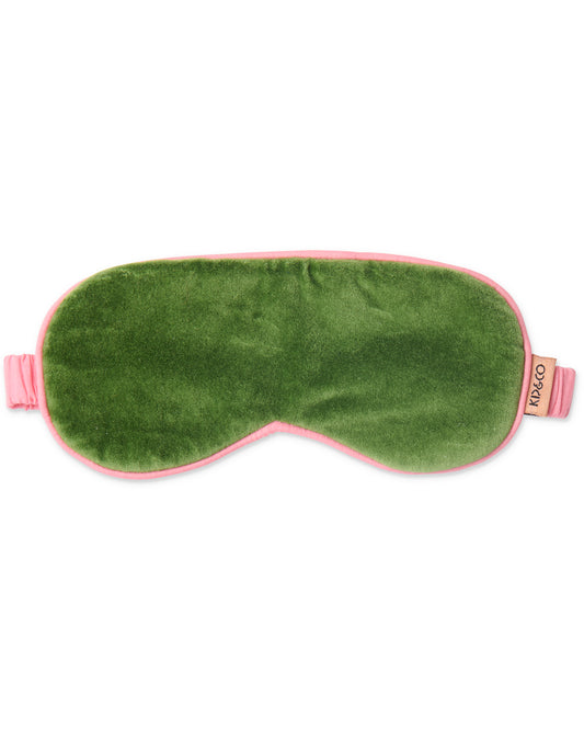 Moss Velvet Eye Mask