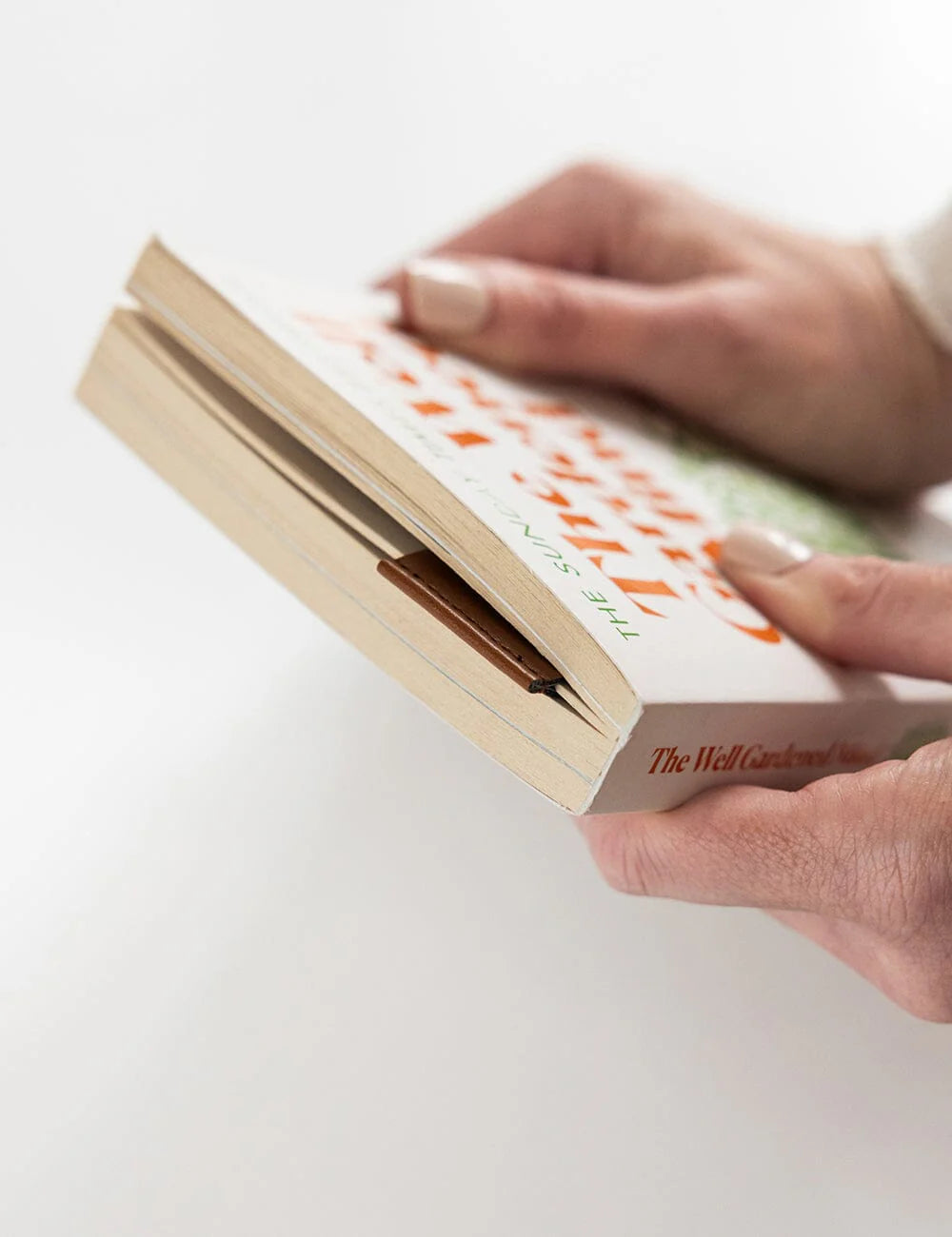 Leatherette Bookmark - Espresso