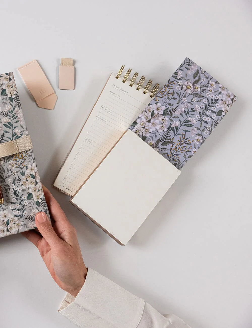 Ivory Garden Notepad Mini Jotter