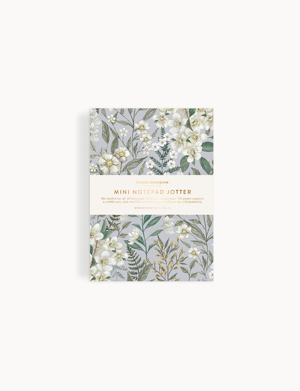 Ivory Garden Notepad Mini Jotter