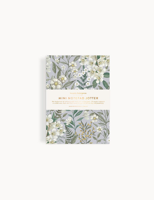 Ivory Garden Notepad Mini Jotter