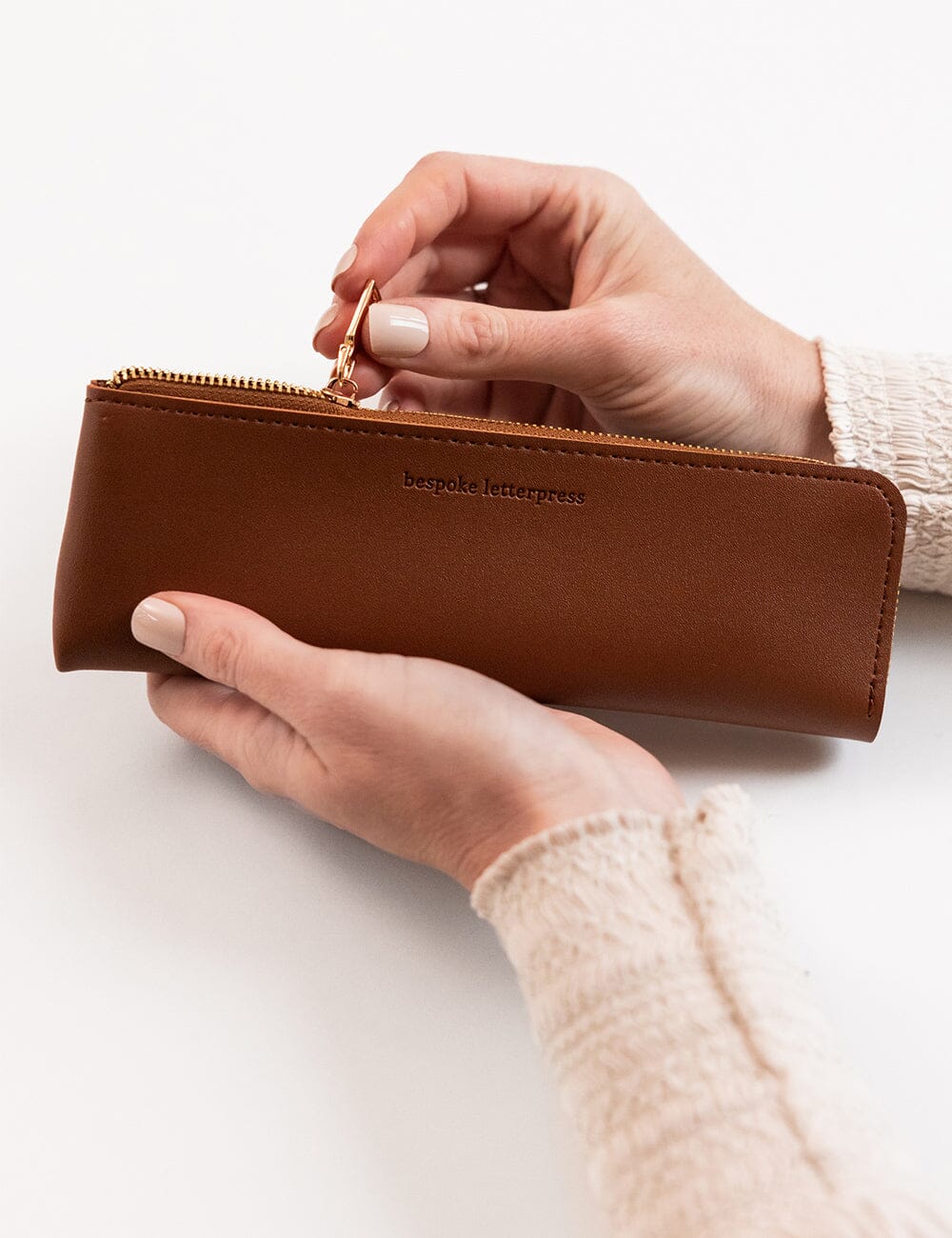 Pencil Case Slim - Espresso