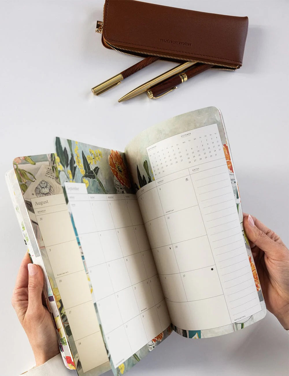 Pencil Case Slim - Espresso