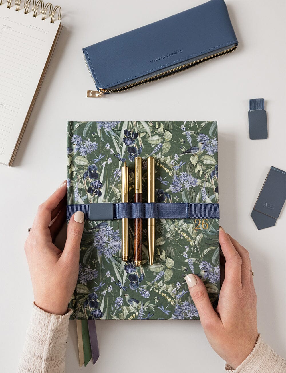 Pencil Case Slim - Denim