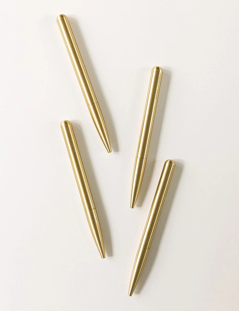 Solid Brass Ballpoint Twist Pen (Boxed)