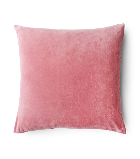Cotton Velvet Euro Pillow Case Set