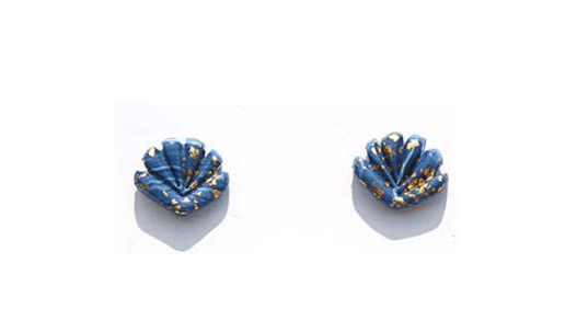 Blue Shell Studs