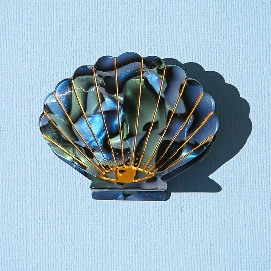 Abalone Shell Hair Clip (small)