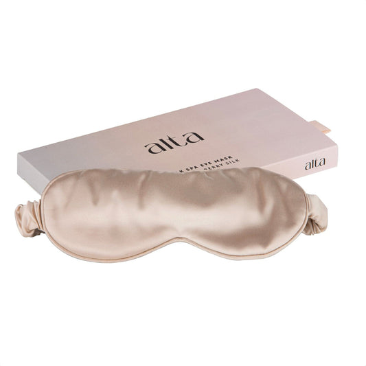 Silk Spa Eye Mask - Golden Sand