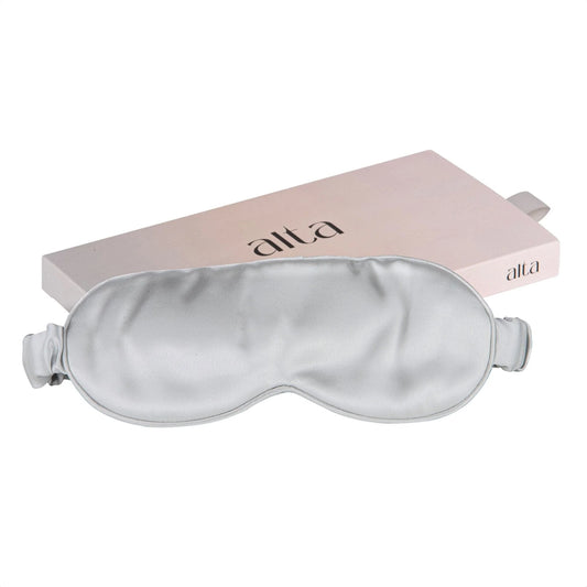 Silk Spa Eye Mask - Moonstone Grey