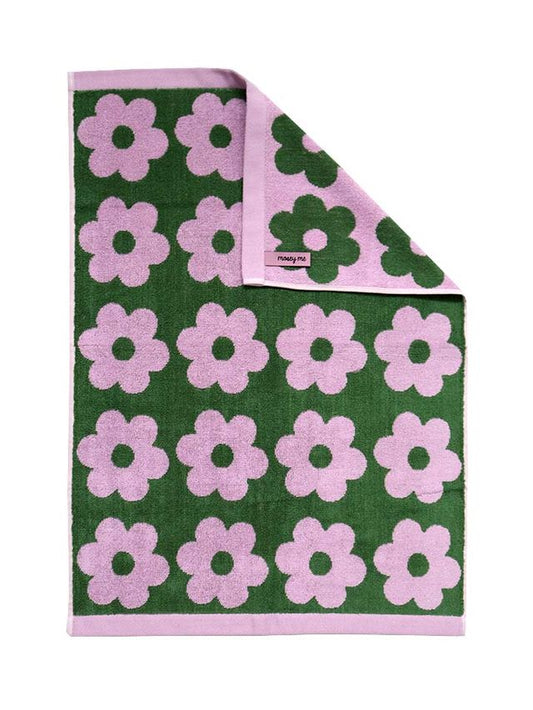 Flowerbed Hand Towel