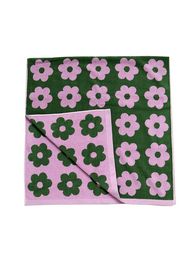 Flowerbed Bath Towel