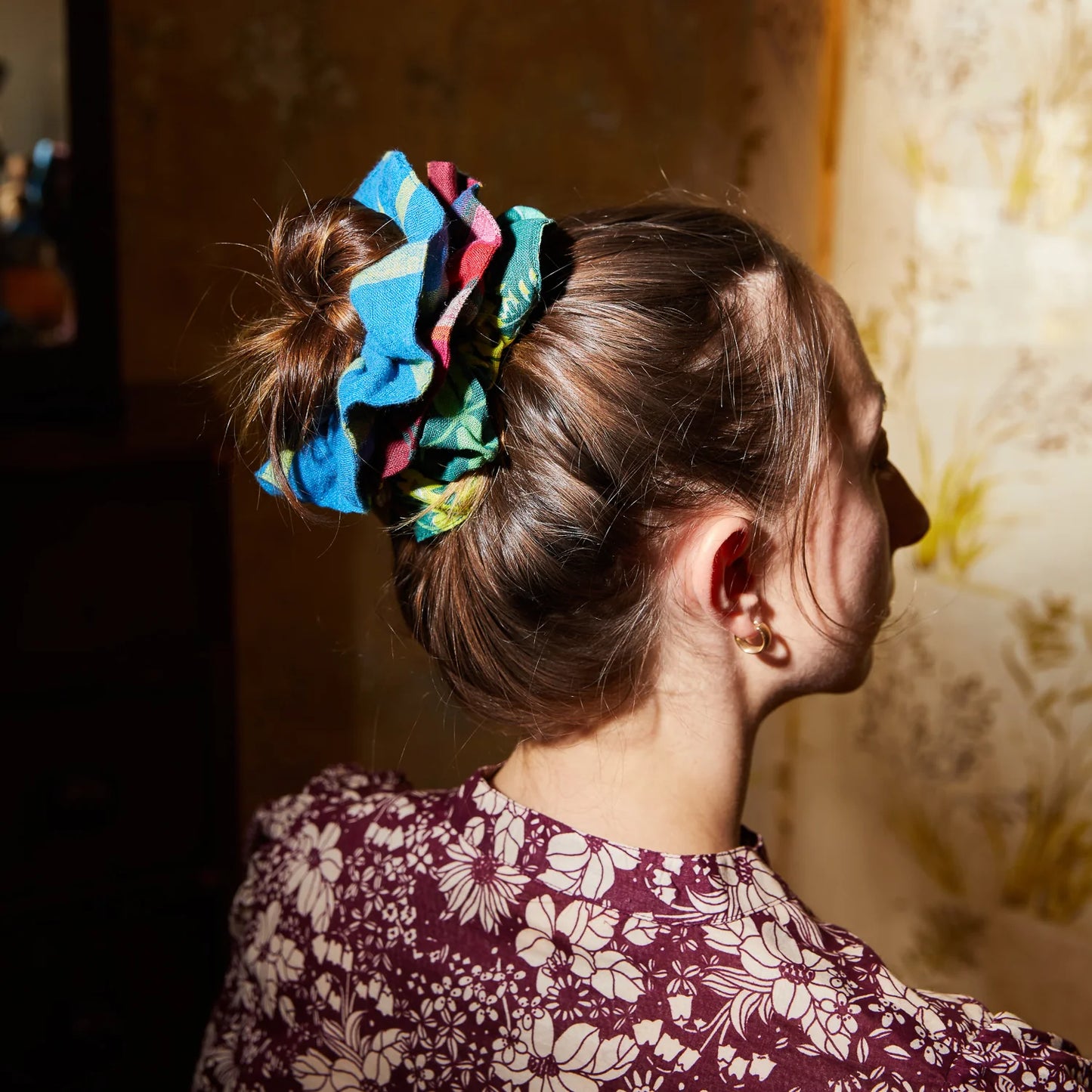 Corinne Scrunchie Set - Sage x Clare