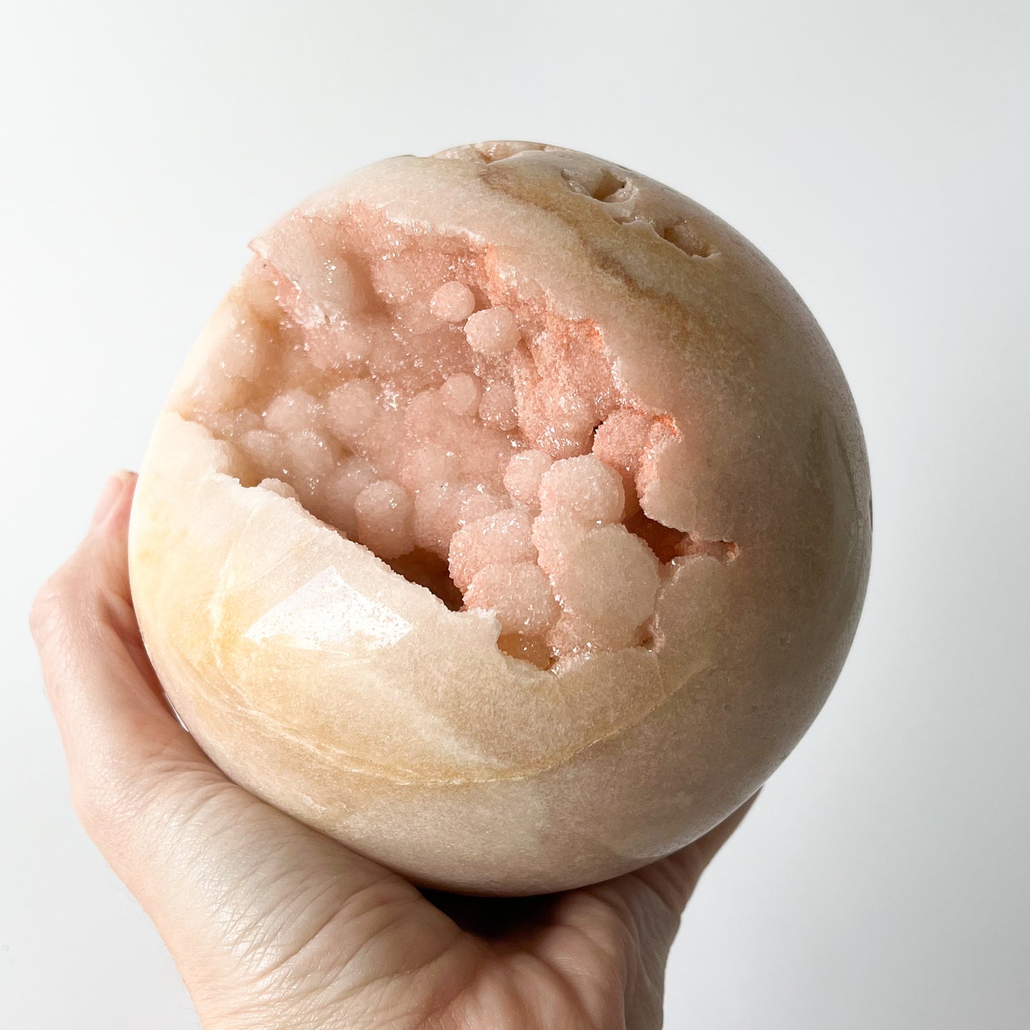 Pink Amethyst Sphere (gallery piece) / 2.150kg