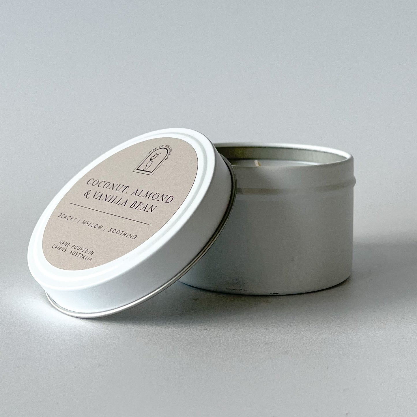 Coconut, Almond & Vanilla Bean Travel Tin