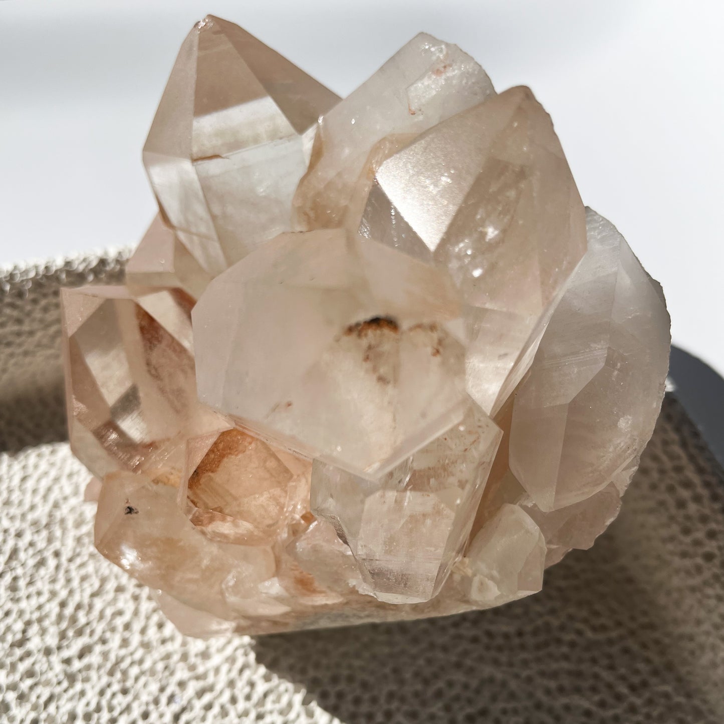 Pink Samadhi Quartz Throne (Pink Himalayan) / 2.23kg