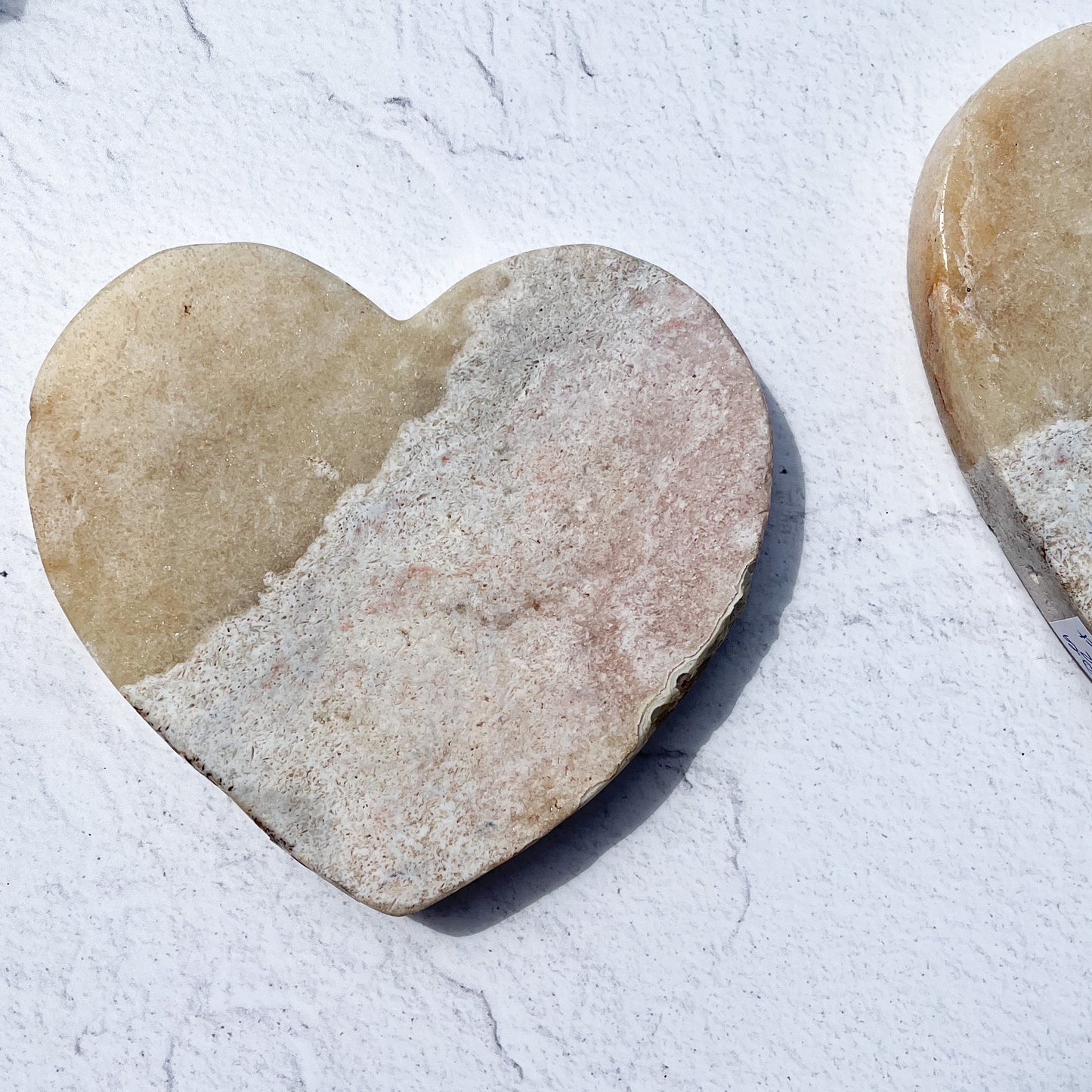 Pink Amethyst Heart Set (Collectors Set)