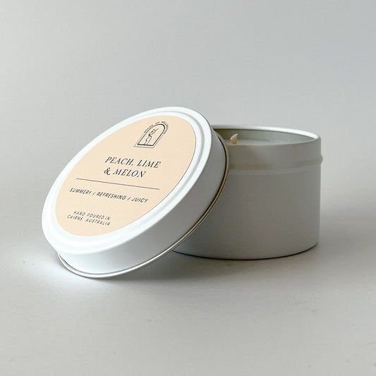 Peach Lime & Melon Travel Tin