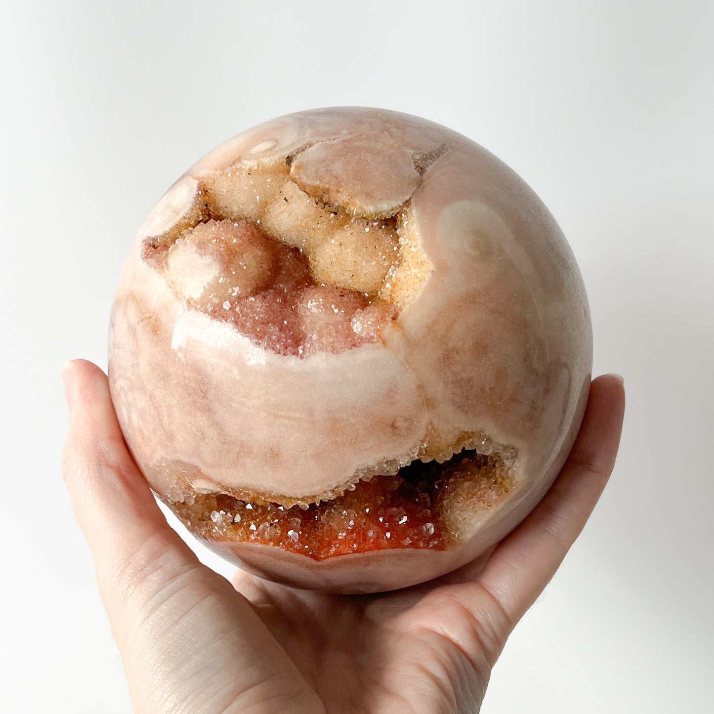 Pink Amethyst Sphere (gallery piece) / 2.090kg
