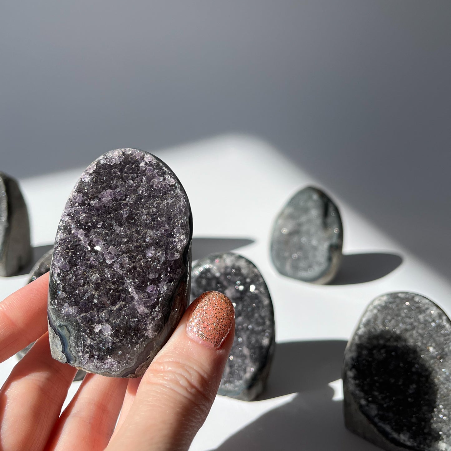 Black Galaxy Amethyst Minis / 118g - 144g each