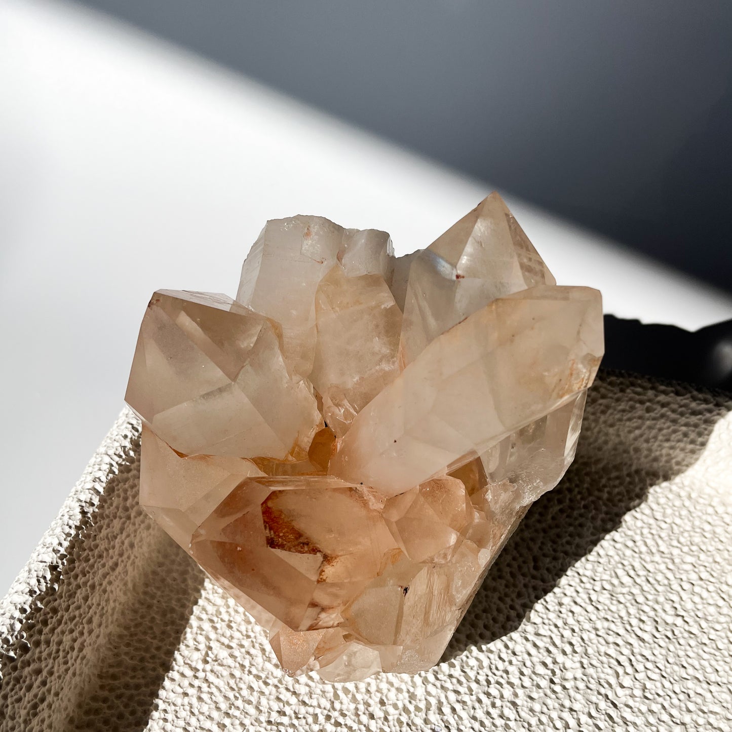Pink Samadhi Quartz Throne (Pink Himalayan) / 2.23kg