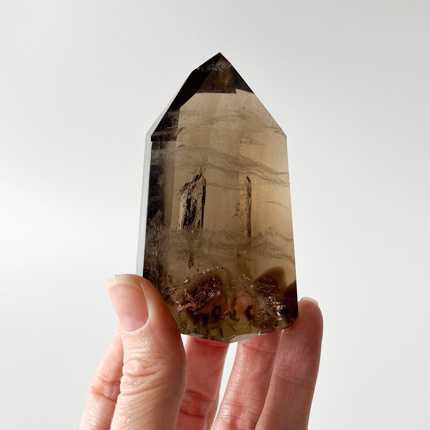 Smoky Quartz with Phantom (gem quality) / 254g