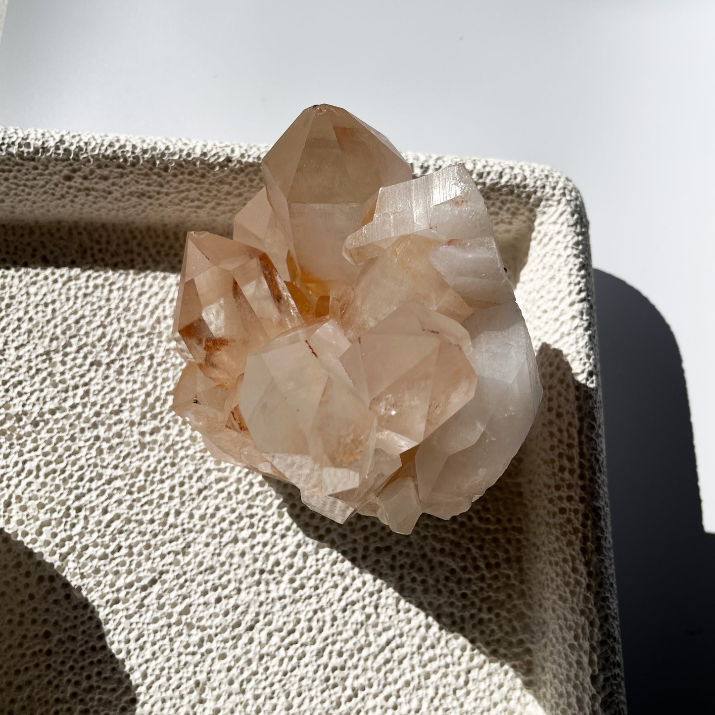 Pink Samadhi Quartz Throne (Pink Himalayan) / 2.23kg