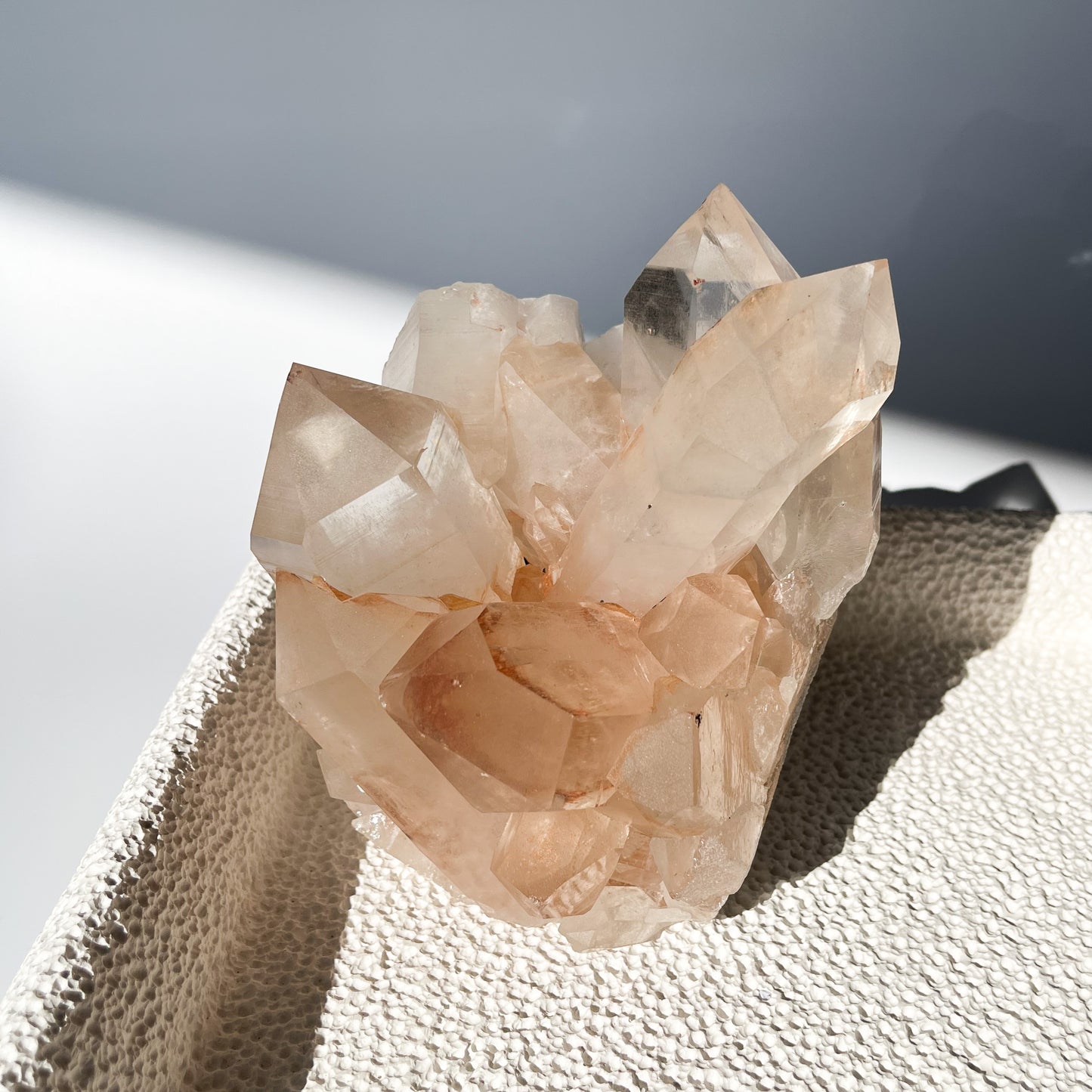 Pink Samadhi Quartz Throne (Pink Himalayan) / 2.23kg