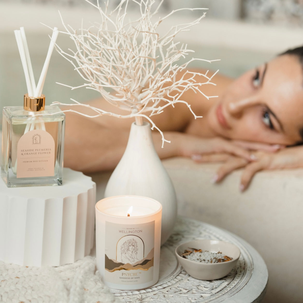 Chrysanthemum & Marshmallow Root Goddess Bath Blend
