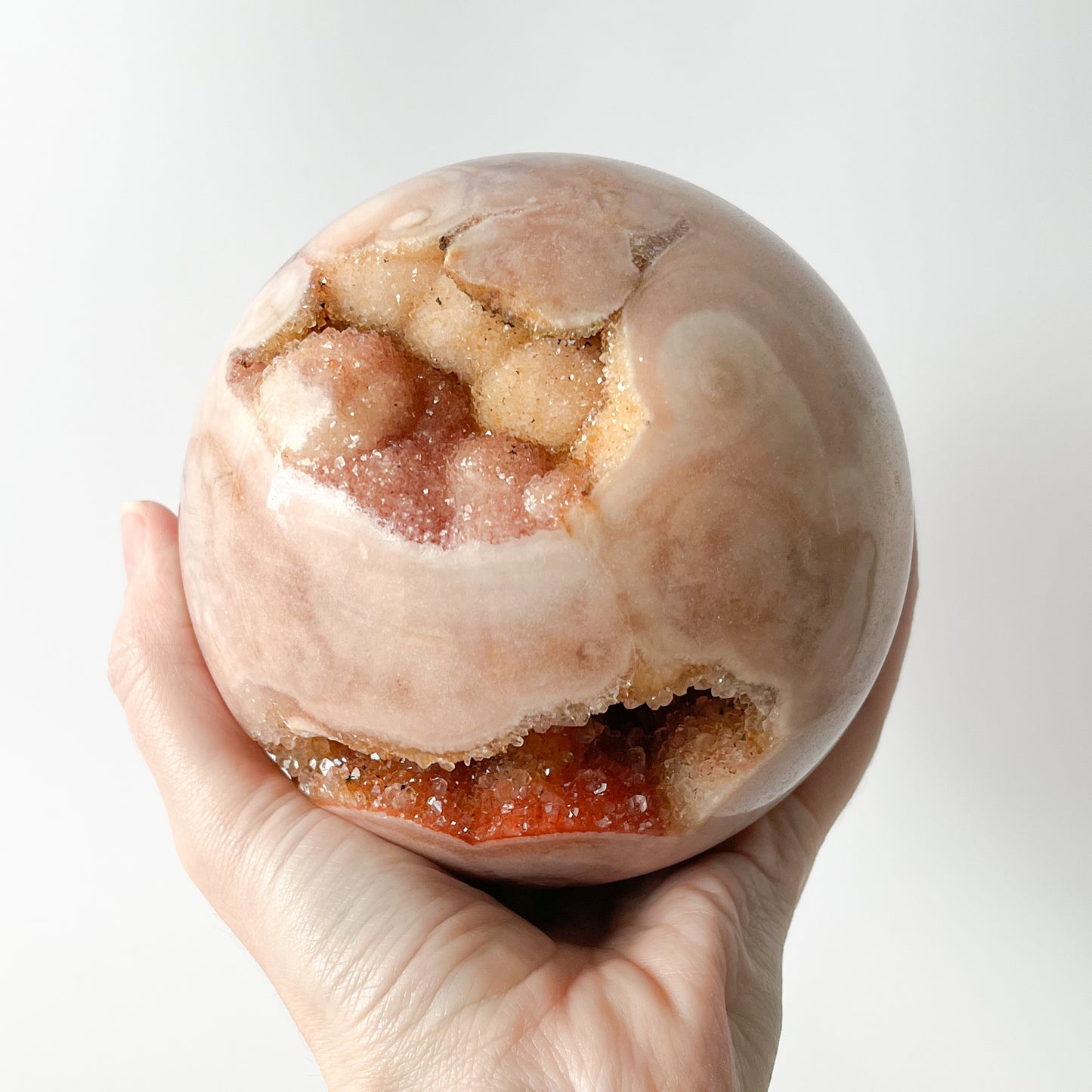 Pink Amethyst Sphere (gallery piece) / 2.090kg