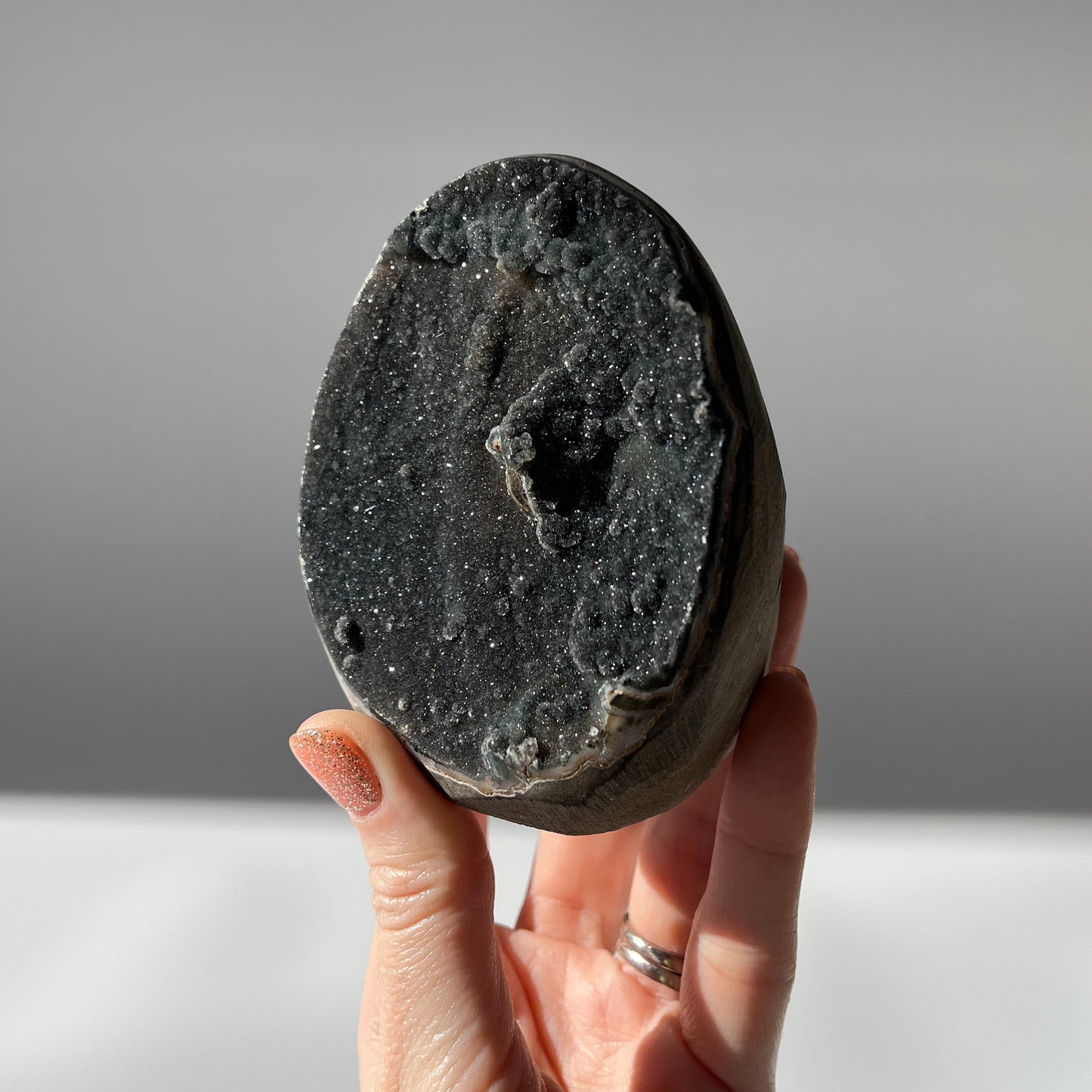 Black Galaxy Amethyst / 505g