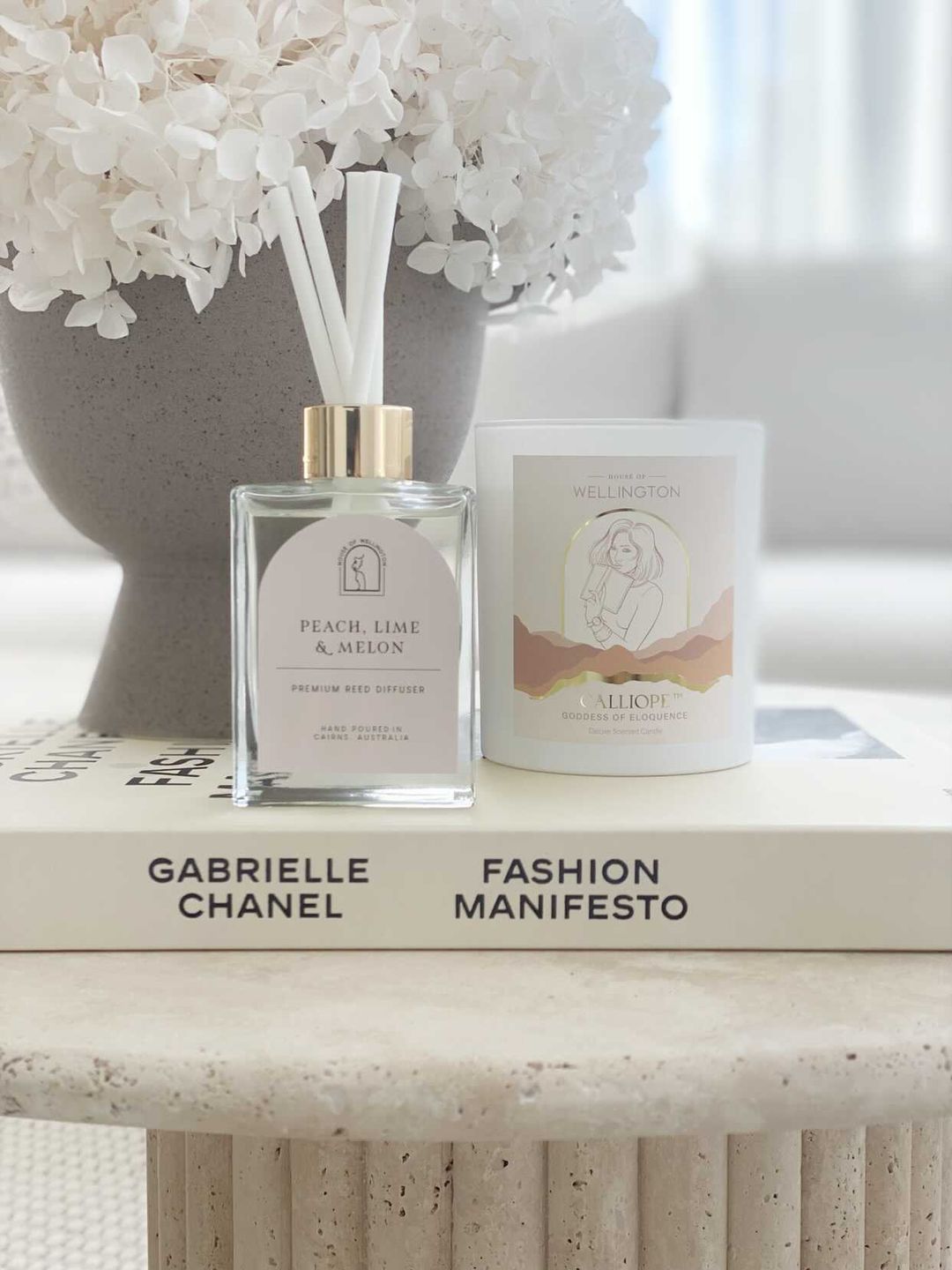 Peach, Lime & Melon Premium Reed Diffuser